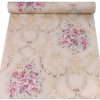 Samolepiace fólie 45 cm x 10 m IMPOL TRADE ružičky s ornamentami Samolepiace tapety