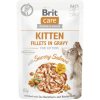 Kapsička pre mačiatka Brit Care Cat Fillets in Gravy for kittens savory Salmon 85 g