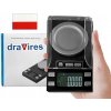 ELEKTRONICKÁ KLENOTNÍCKA VÁHA draVires 0.001 g - 100 g + nálepka