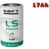 Batéria SAFT LS 33600 lítiový článok 3.6V, 17000mAh