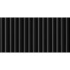 OBKLAD EL BARCO PISA BLACK BLACK GLOSSY 15X30 cm 1m2