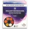 Anilínové vodové farby, 24 kusové, 22,5 mm, KOH I NOOR Brillant