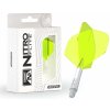 Red Dragon Nitro Flite - No2 - white & yellow - short