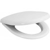 DEEP BY JIKA WC sedátko s poklopom, antibakteriálne, oceľ. úchyty,pozvoľné sklápanie,biela H8932843000001