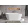 Besco VICA NEW voľne stojaca akrylátová vaňa bez prepadu / prístenná 150 x 80 cm, #WAS-150VNBO
