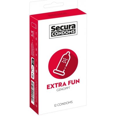 Secura kondómy Extra Fun 12 ks