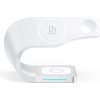 AppleMix Stojan / bezdrôtová Qi nabíjačka 3v1 pre Apple iPhone / hodinky / slúchadlá AirPods - podpora MagSafe - biela