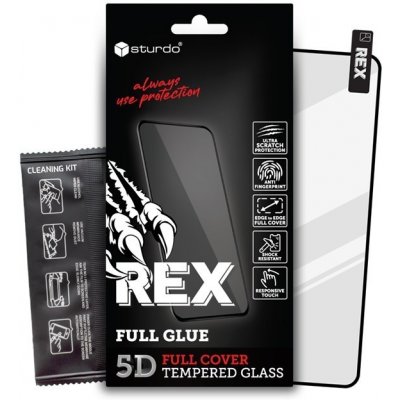 STURDO PRE XIAOMI NOTE 12 PRO 5G CIERNE 5D REX FULL GLUE FMO-1821-XIA-N12PR