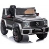 Detské elektrické autíčko SUV Megacar Mercedes G63 AMG 2x45W, 12V 7Ah, strieborné lakované, BBH-002
