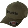 Meatfly Brand Flexfit Olive S/M