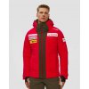 Pánska Lyžiarska Bunda Descente Hybrid Down Jacket Swiss Team červená