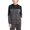 Under Armour Recover Knit FZ Hoodie šedá