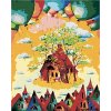 Diamondi Diamantové maľovanie - FAREBNÉ DOMČEKY S BALÓNMI Rámovanie: vypnuté plátno na rám, Rozmer: 40x50 cm
