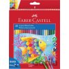 Faber-Castell Akvarelové pastelky 48 farieb + štetec