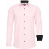 RUSTY NEAL košela pánska R-44 slim fit L ružová