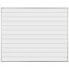 Biela keramická popisovacia tabuľa s potlačou ekoTAB, 1500 x 1200 mm, linky