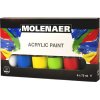MOLENAER súprava akrylových farieb Molenaer, 6x 75 ml, mix farieb