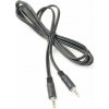 PremiumCord Kabel Jack 3,5 mm M/M 3m/ černý kjackmm3