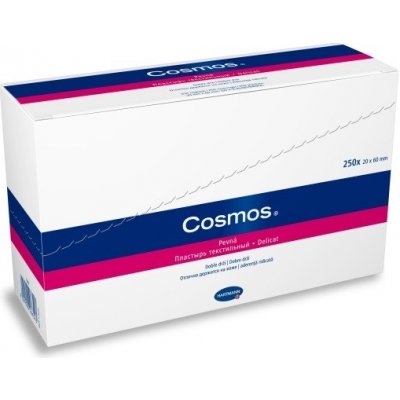 Cosmos Pevná Strips náplasti na rany 20 x 60 mm 50 x 5 ks