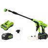 GRW 24V tlaková umývačka GREENWORKS G24PWK4 - Nabíjačka + 4Ah akumulátor - 5105307UB