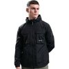 Marshall Artist Bundy Crux Hooded Overshirt Jacket Black Čierna
