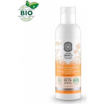 Natura Siberica Wild Herbs and Flowers čistiace tonikum pre zrelú pleť Siberian Ginseng & Meadowsweet 200 ml