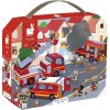 Puzzle v kufríku Janod Firemen - 24 ks uni