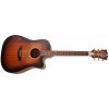 D'Angelico Bowery LS Dreadnought CE Aged Mahogany