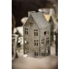 IB LAURSEN Svietnik domček Stillenat House Zlaté srdce + komín