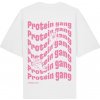 ProteinaCo Oversized tričko - Protein gang - Pink Vyber veľkosť: XL
