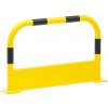 Oblúková zábrana, rovná, dĺžka 1000 mm, žlto-čierna 40847AJ
