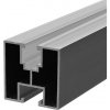 TIPA 14562226 Hliníkový montážní H profil 40x40mm 3,30 m stříbrný