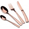 Súprava príborov 24 ks nerez Rosegold Metallic Line BH-2617