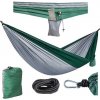 Malatec 10148 Turistická hojdacia sieť Santiago 260 x 140 cm zelenošedá