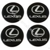 nálepky na disky (kolesovky) Lexus o 5,5 cm čierne