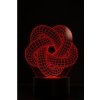 Motív k 3D LED lampe - optická ilúzia