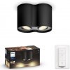 Philips | Philips 56332/30/P6 - LED Stmievateľné svietidlo Hue PILLAR 2xGU10/5W/230V + DO | P3757