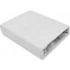Baby Nellys Mušelínové prestieradlo do postieľky 60 x 120 cm Nature double Baby Nellys Šedé