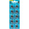 10 x Vinnic Alkalická Mini Bateria LR43 AG12 L1142F – Balenie 10 ks