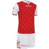 Futbalový set dres + šortky Givova Kit Competition, biela / červená Veľkosť: XL