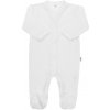 Dojčenský bavlnený overal New Baby Practical biely chlapec 86 (12-18m)