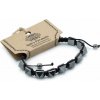 Magnetický hematitový náramok Shamballa - špicaté pyramídy (Magnetický hematitový náramok Shamballa - špicaté pyramídy)
