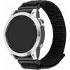 FIXED Nylon Sporty Strap na Garmin QuickFit 26mm čierny FIXNST2-QF26MM-BK