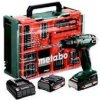 Vŕtací skrutkovač Metabo BS 18 Set MD (s batériou) (602207710)