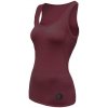 SENSOR Merino Air dámske tričko bez rukávov Port Red - L