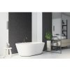 Stenový obklad PVC Ceramics Dark Hexagon KR 67,5x400 cm