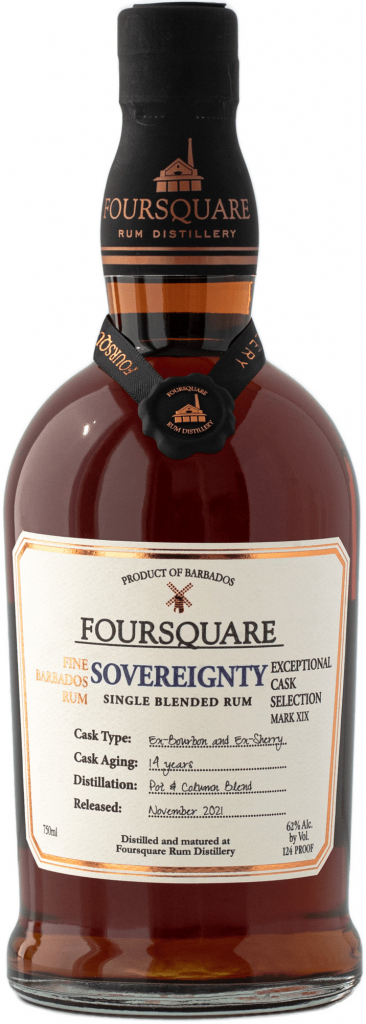 Foursquare Sovereignty 62% 0,7 l (čistá fľaša)