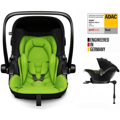 KIDDY Evoluna i-size 2 2023 + Isofix základňa Lizard Green