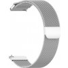 BStrap Milanese remienok na Garmin Vivoactive 4s, silver (SGA010C02)