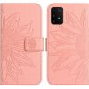 PROTEMIO 64157 ART SUNFLOWER Peňaženkové puzdro s remienkom Samsung Galaxy S10 Lite ružové